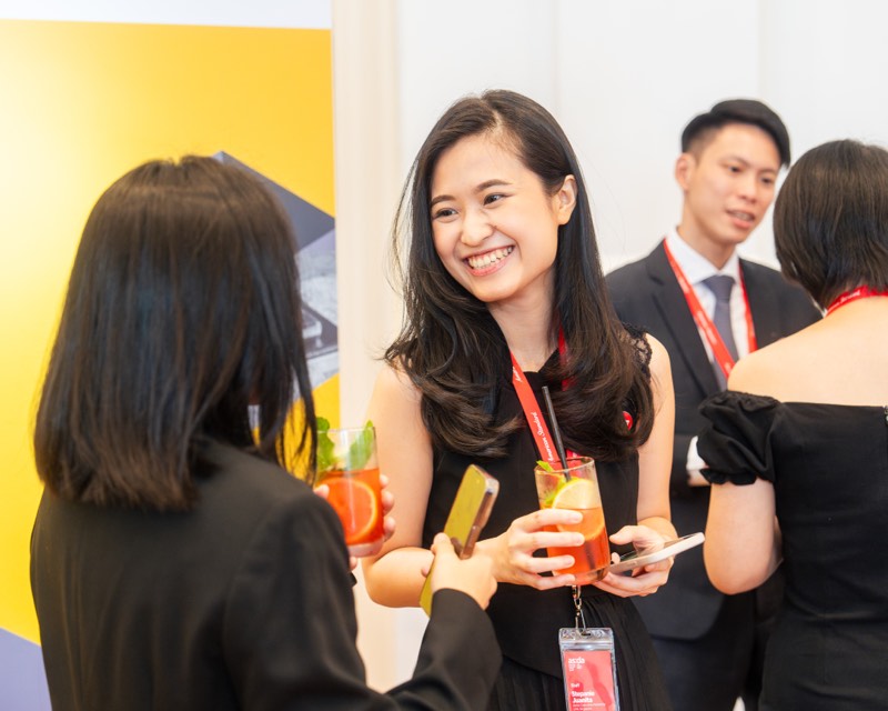 Guests viewing award-winning product design